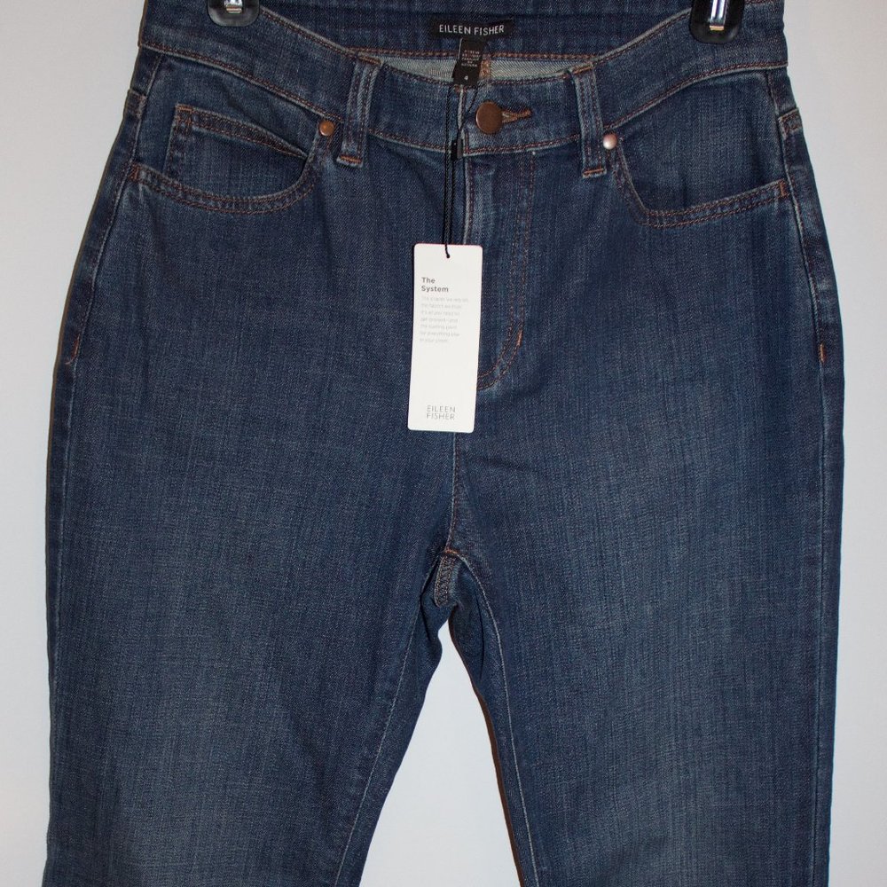 EILEEN FISHER Straight Leg Jeans